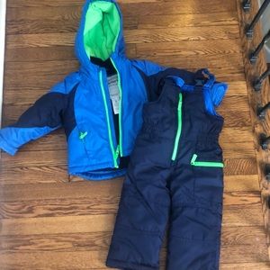 Carters snow suit set